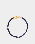Lapis Lazuli Stone Bracelet 4mm Golden Clasp - Natural Stones Bracelets - Online Unissex Jewelry - Dicci