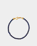 Lapis Lazuli Stone Bracelet 4mm Golden Clasp - Natural Stones Bracelets - Online Unissex Jewelry - Dicci