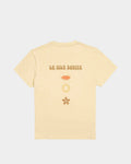 La Isla Bonita - Pastel Yellow T-shirt 'La isla Bonita' - 100% cotton - Online Unissex Clothing - Dicci