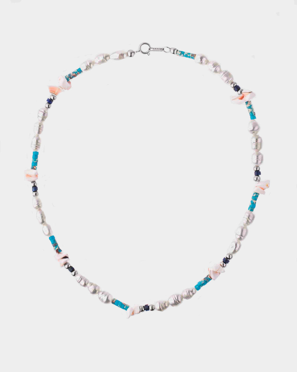 Pearl and Seashells Necklace 'Cabo' - Unisex Necklaces - Online Jewelry - Dicci