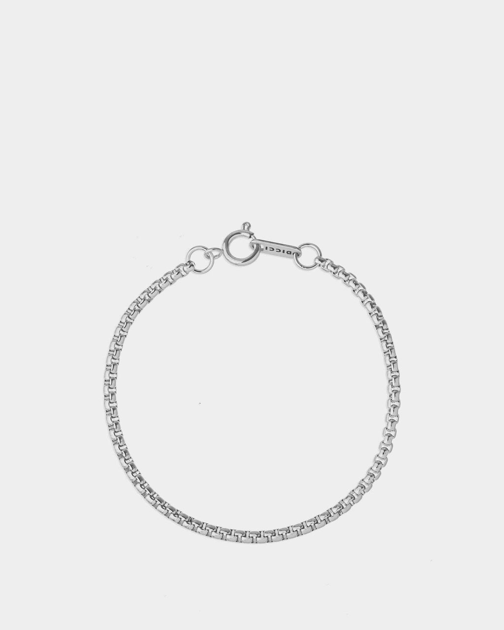 Silver Rolo Chain Bracelet 3mm