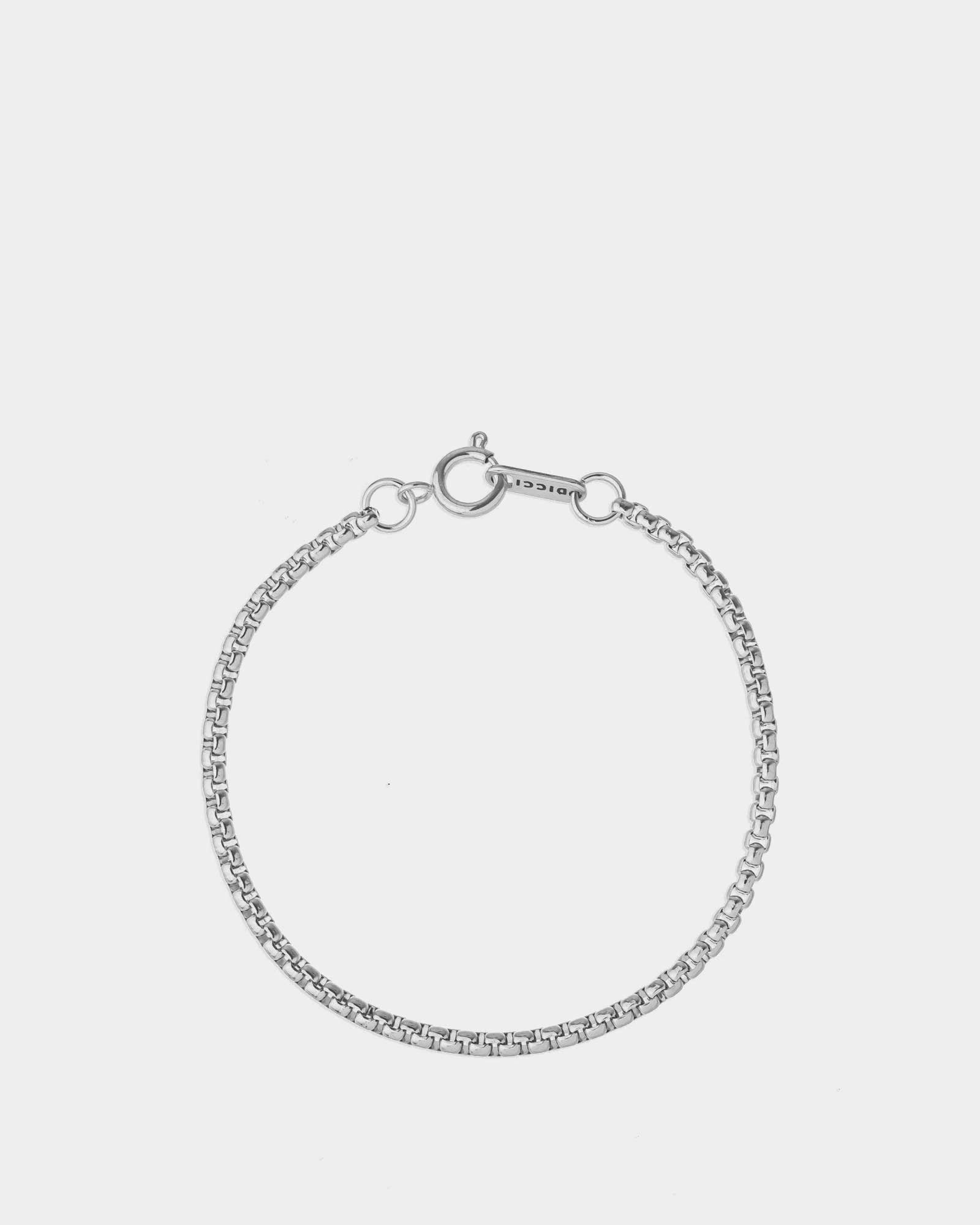 Silver Rolo Chain Bracelet 3mm