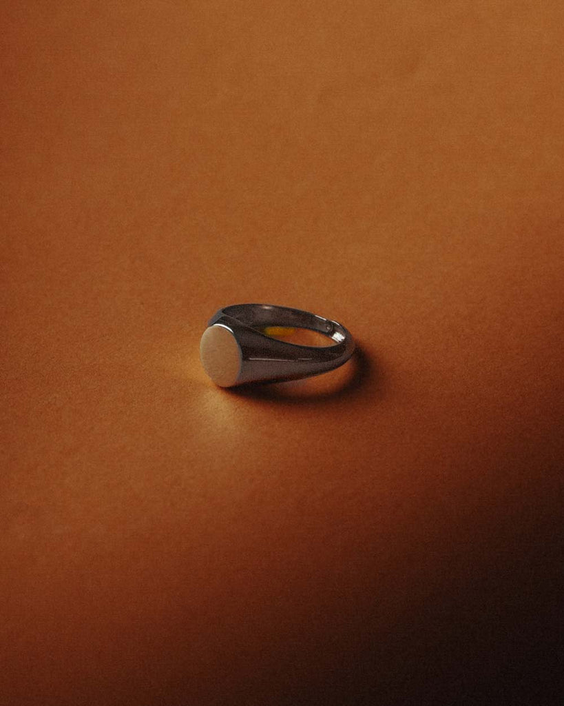 Coiba - Anello con sigillo in Argento Sterling - gioielli online - Dicci