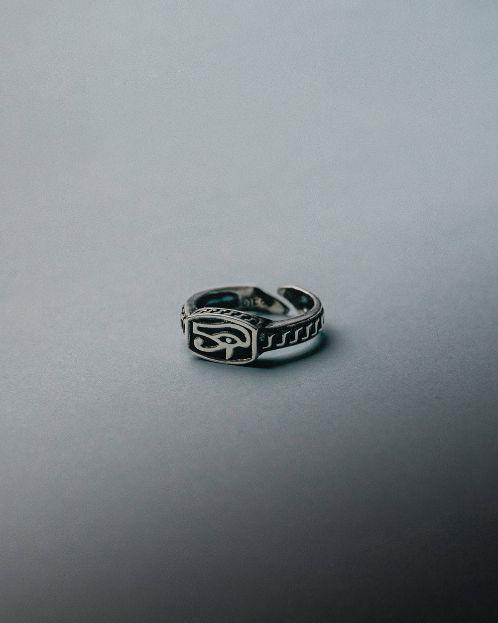 Eye of Horus - Silver Ring 'Eye of Horus' - 925 Silver Rings - Online Unissex Rings -  Dicci