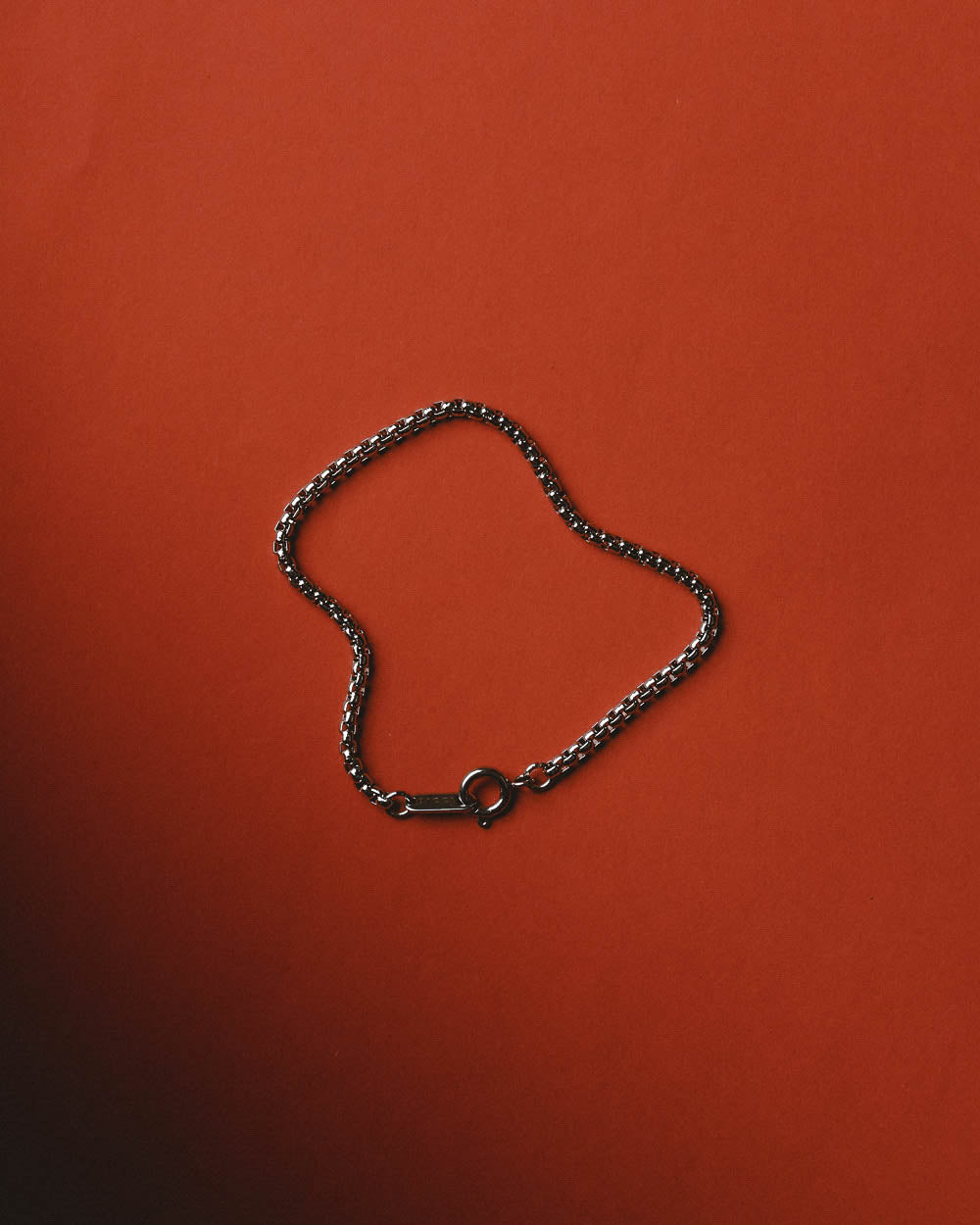 Silver Rolo Chain Bracelet 3mm