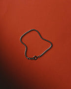 Pulsera de cadena Rolo de plata de 3 mm