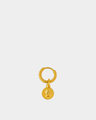 Stainless Steel Earring 'Apollo Golden'- Buy Earrings Online - Dicci