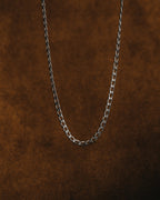 Collar plateado de acero inoxidable - Joyería unisex en línea - Dicci