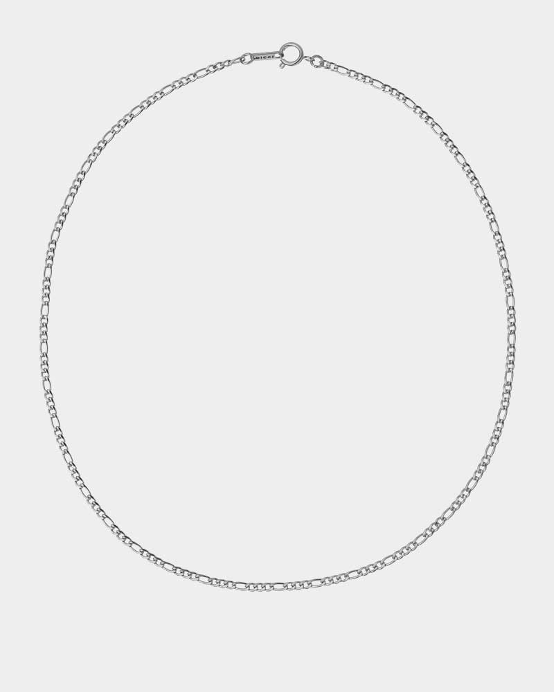 Oia - Stainless Steel Necklace - Silver Chain - Online Unissex Jewelry - Dicci