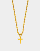 Stainless Steel Necklace Santa Cruz - Golden Accessories - Online Unissex Jewelry - Dicci