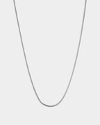 silver Stainless Steel Necklace Snake Chain - Stainless Steel - Online unissex jewelry - Dicci