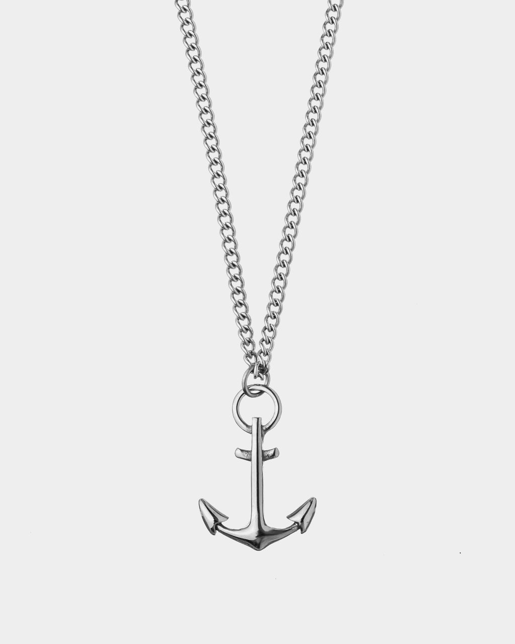 Stainless Steel Necklace 'Anchor III'- Buy Online jewelry - Dicci
