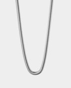 Collar de acero inoxidable plateado «Indian» - Joyería unisex en línea - Dicci