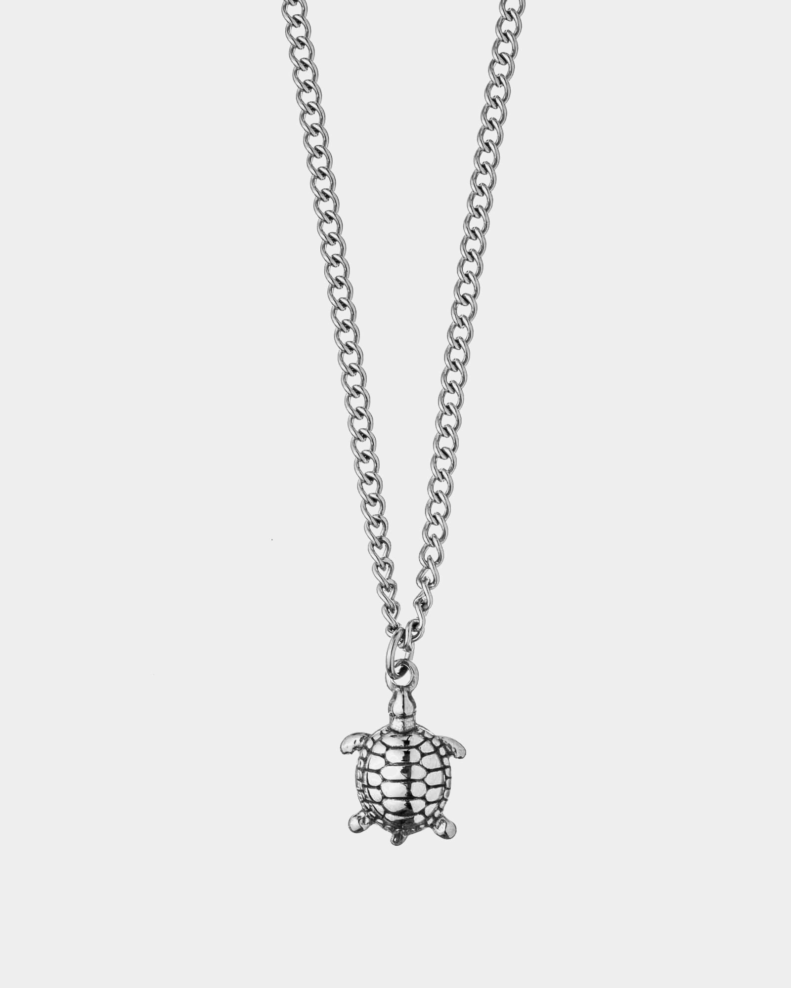 Stainless Steel Necklace The Turtle - Necklace with Pendant - Online Unissex Jewelry - Dicci