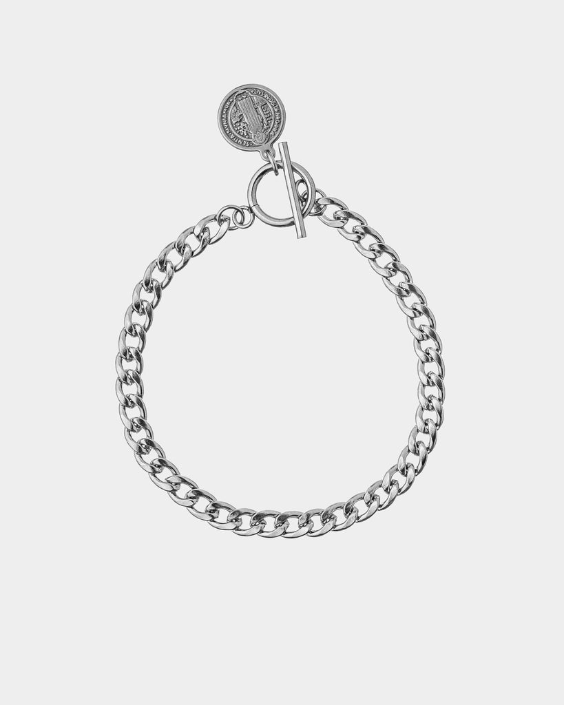Steel Bracelet St. Benedicts - Steel Curb Chain 11 Bracelet - Online Unissex Jewelry - Dicci