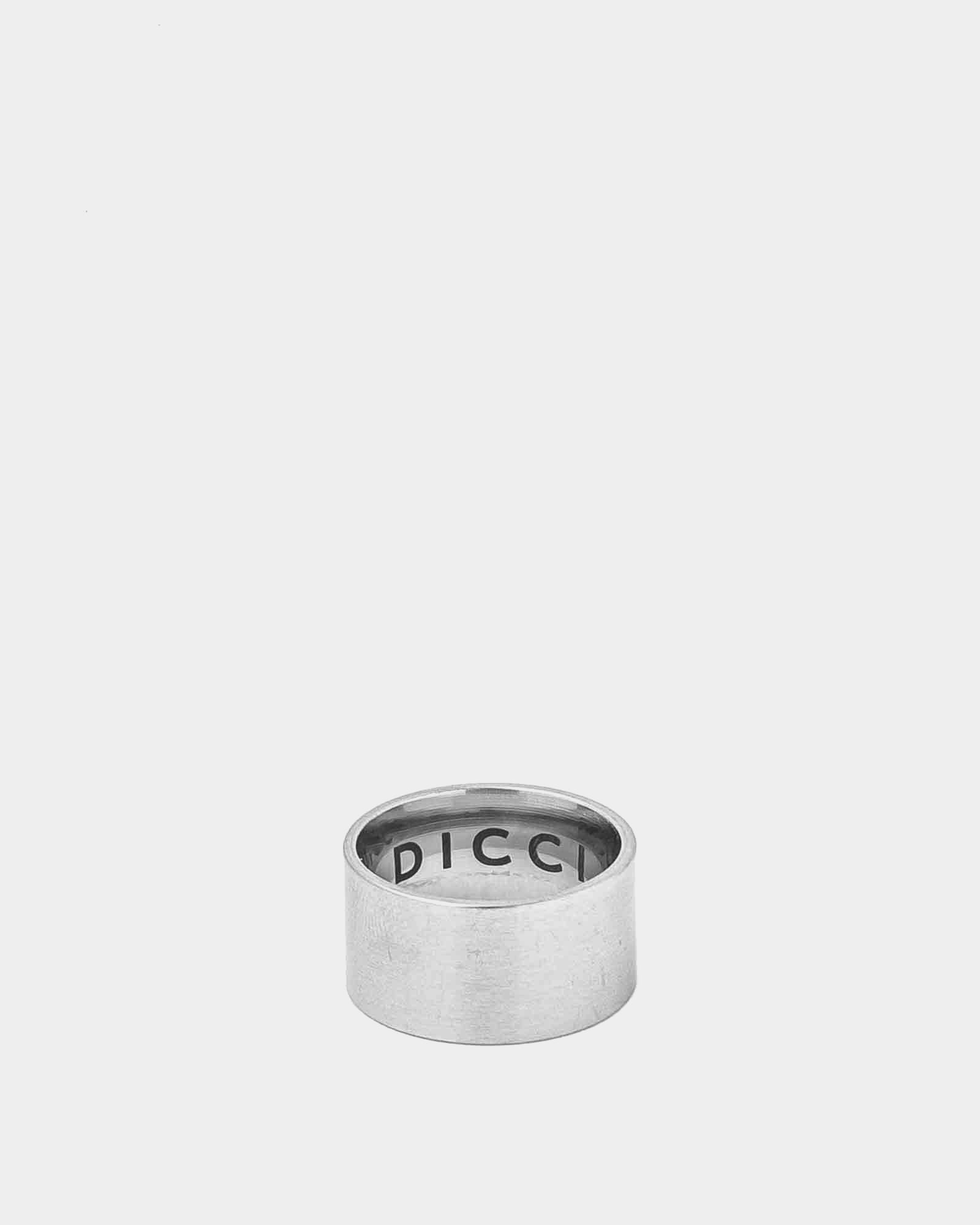Nut - Stainless Steel Ring 'Nut' - Minimal Stainless Steel Ring - Laser engraving of the Dicci logo inside - Online Unissex Jewelry - Dicci