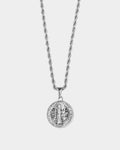 St. Benedict's II Necklace - Stainless Steel Necklace with 'St. Benedict' Pendant - Online Unissex Jewelry - Dicci