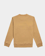 Sudadera camel con logo en relieve - Ropa unisex - Dicci