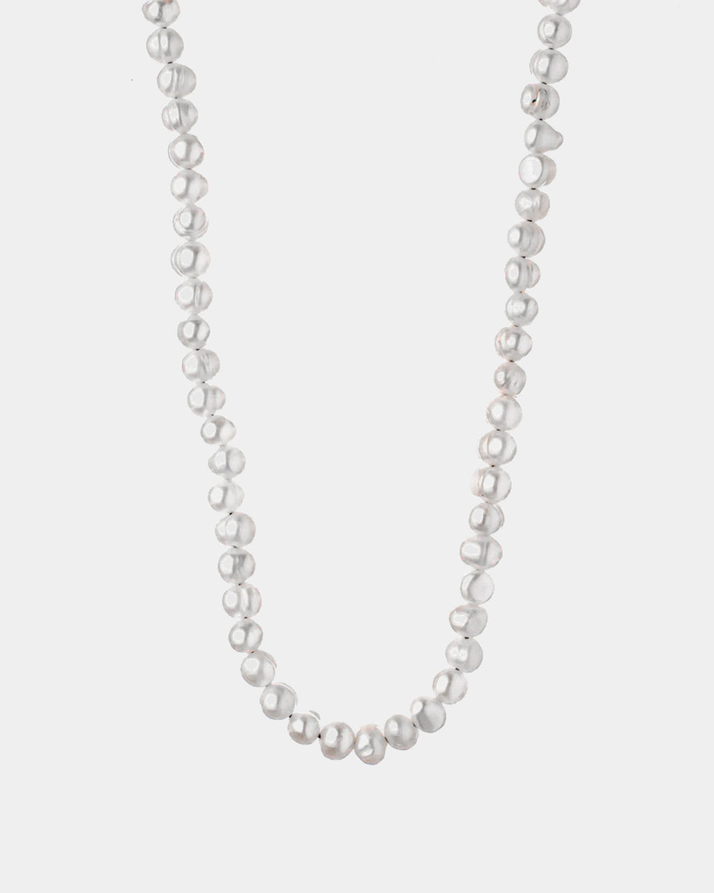 White Pearl Necklace - Online Unissex Jewelry - Dicci