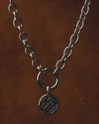 silver Collana ad anello - Argento - Acciaio inossidabile - Gioielli unisex online - Dicci