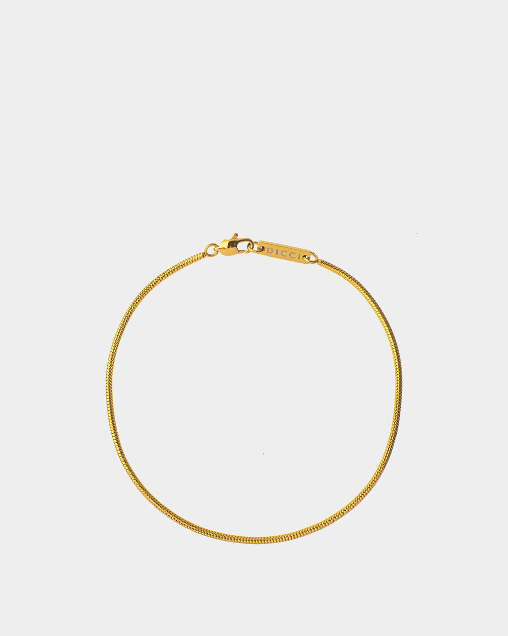 Golden Steel Snake Bracelet - Stainless Steel Bracelets - Online Unissex Jewelry - Dicci