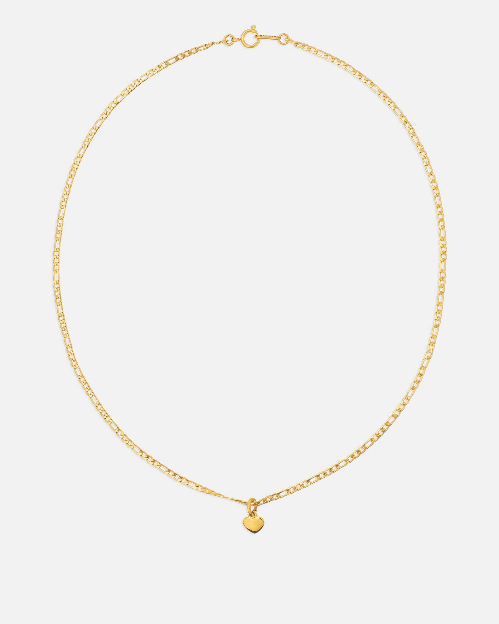 Heart - Colar em Aço Inoxidável Dourado - Joias Unissexo Online - Dicci