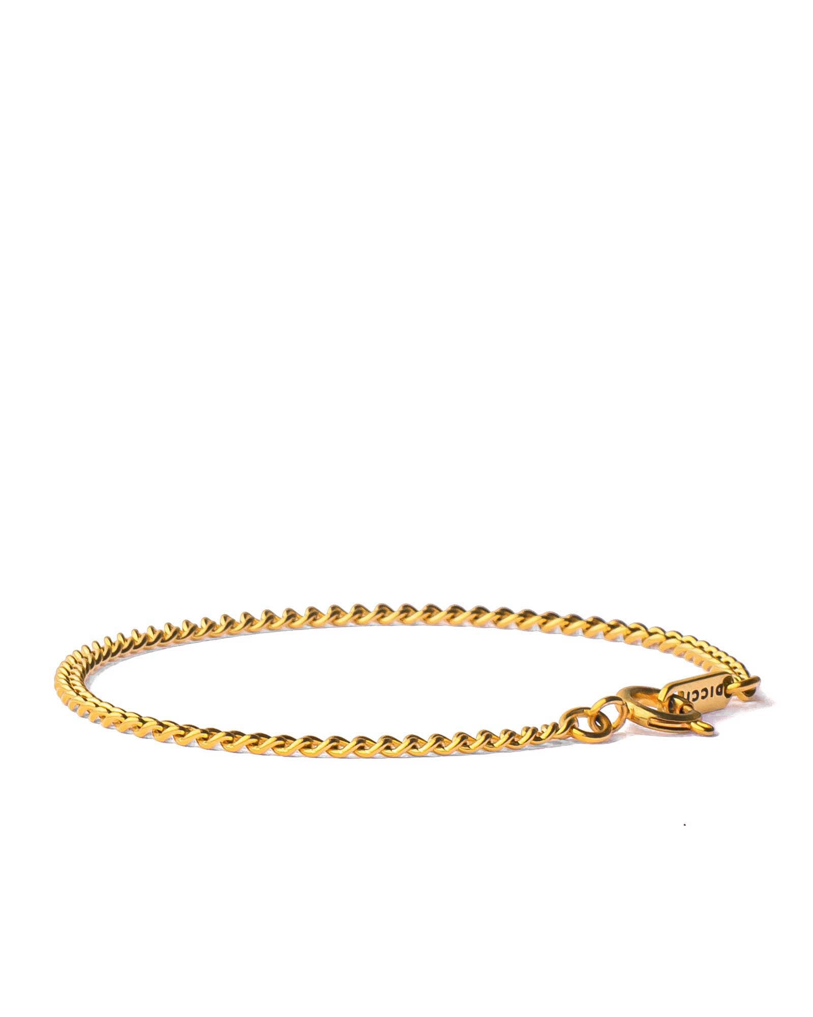Milano - Golden Stainless Steel Bracelet - Online Unissex Jewelry - Dicci