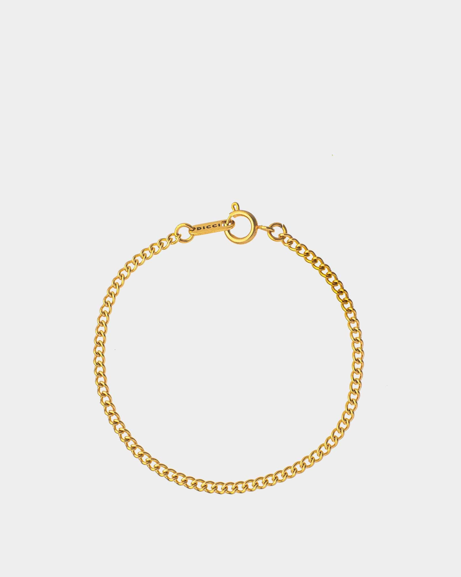 Milano - pulseira milano em aço inoxidável dourado - joias unissexo online - dicci